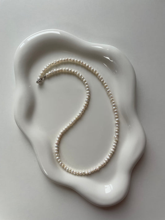 Colierul Small Pearls cu perle naturale de cultura