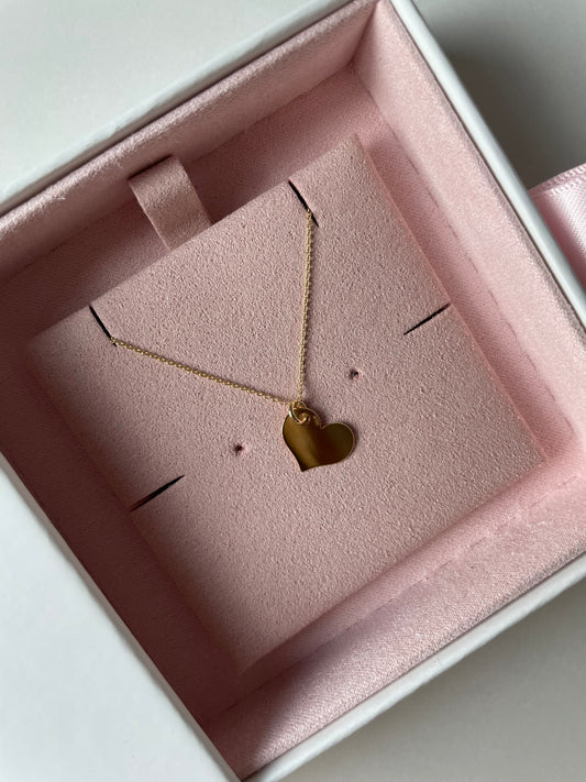 Colier din aur 14k Golden Heart cu pandativ inimioara