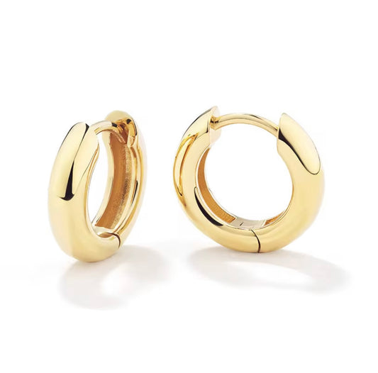 Cercei Simple Hoops din argint 925