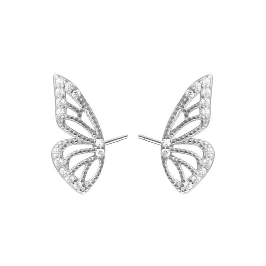 Cercei din argint 925 Glamour Butterflies
