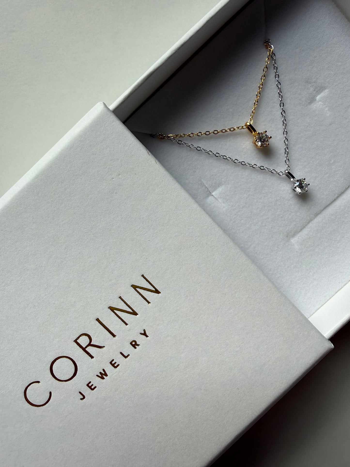 Colier Crystal Shine din Argint 925