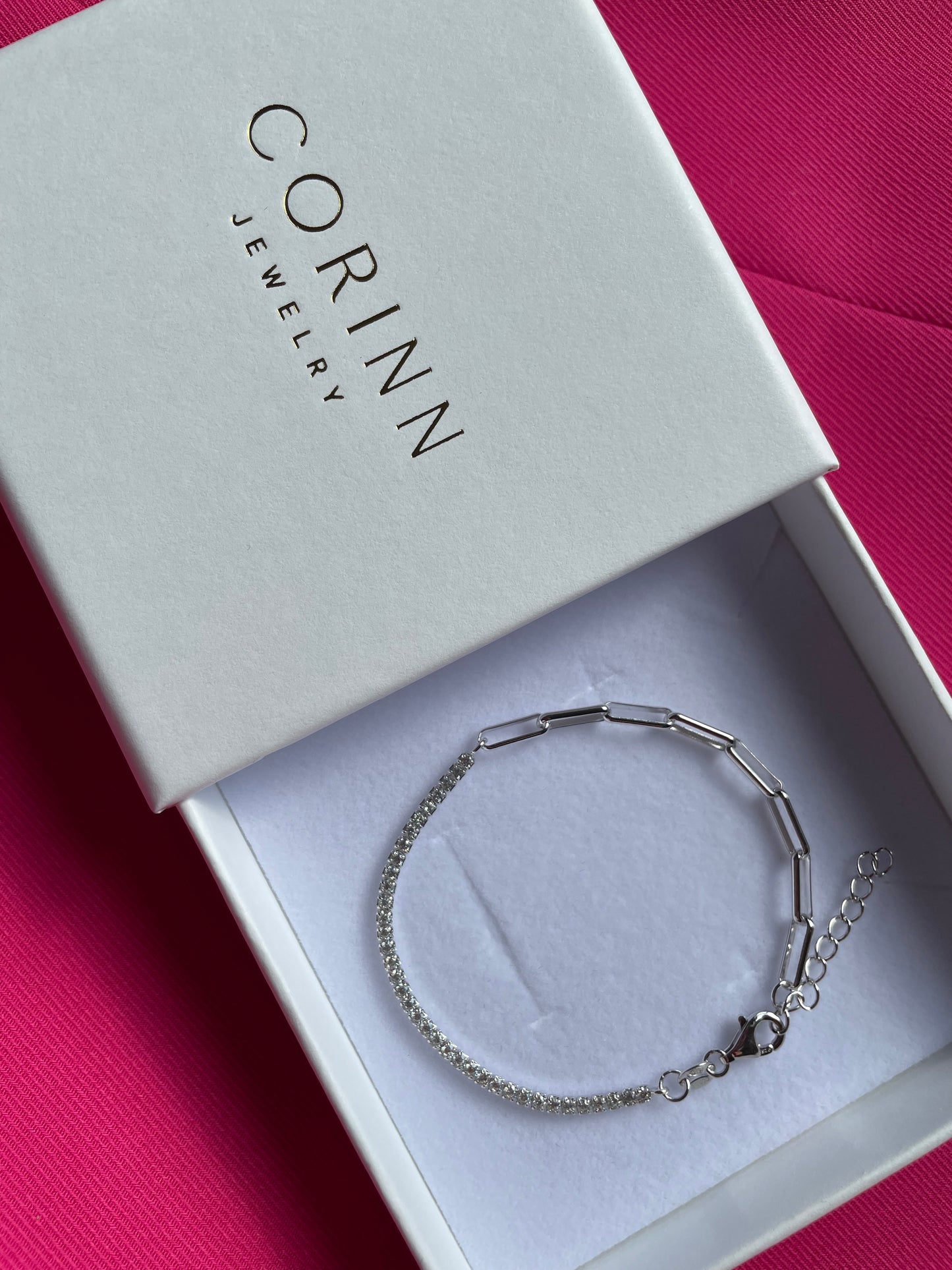 Bratara Tennis Chain din argint 925