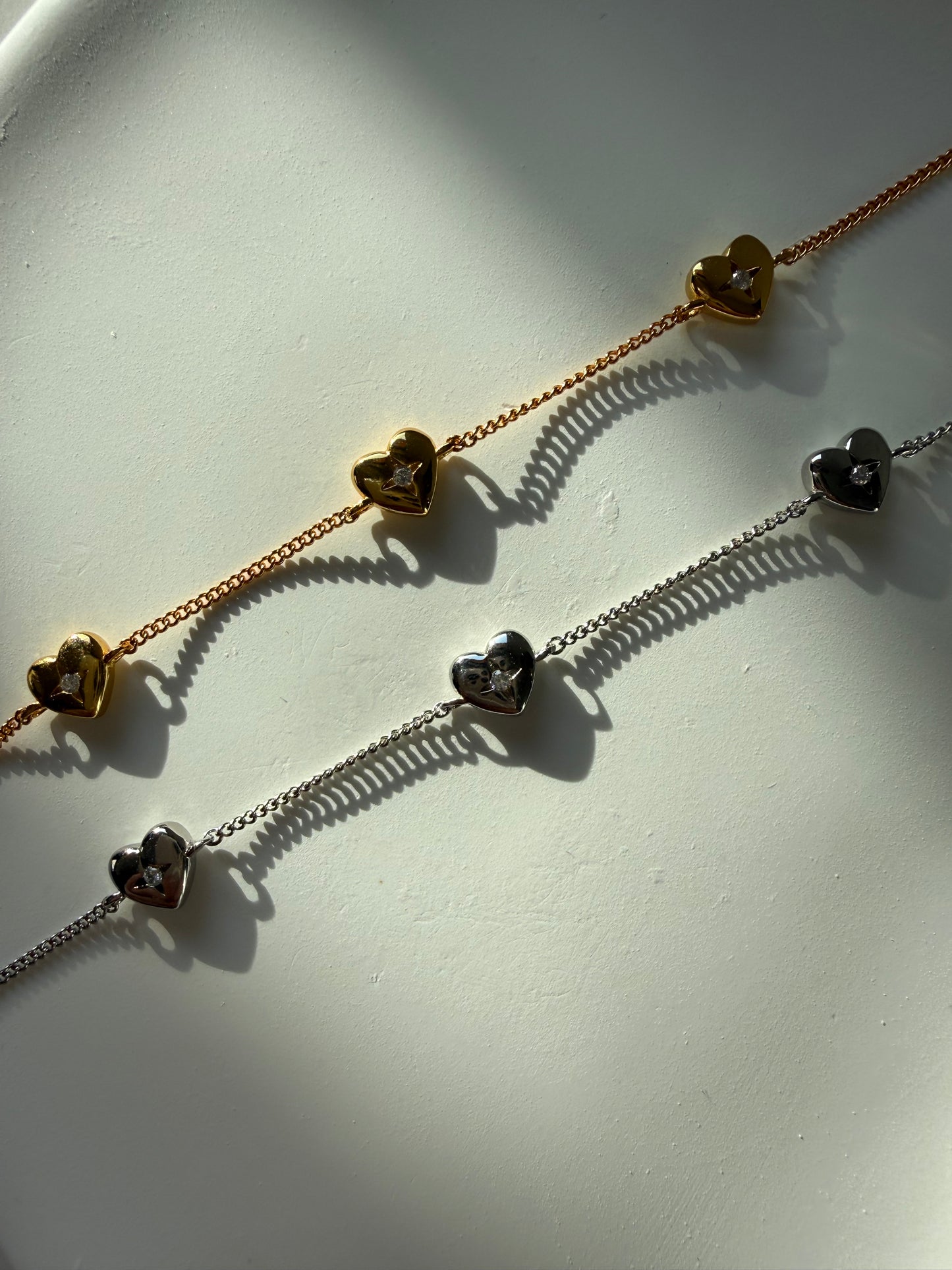 Bratara cu inimioare din Argint 925