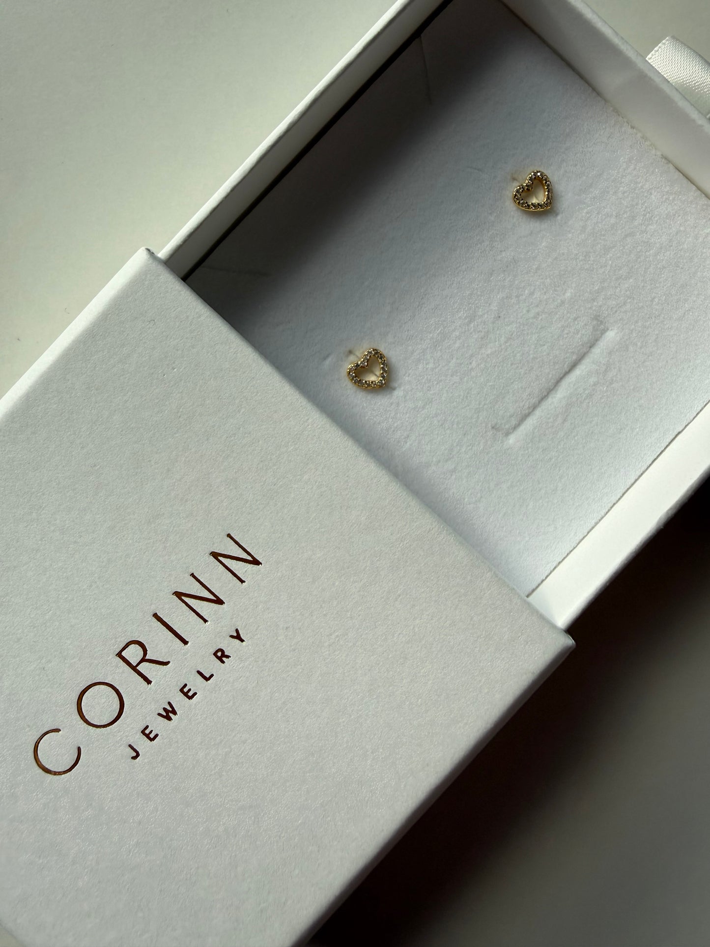 Cercei inimioare din Argint 925