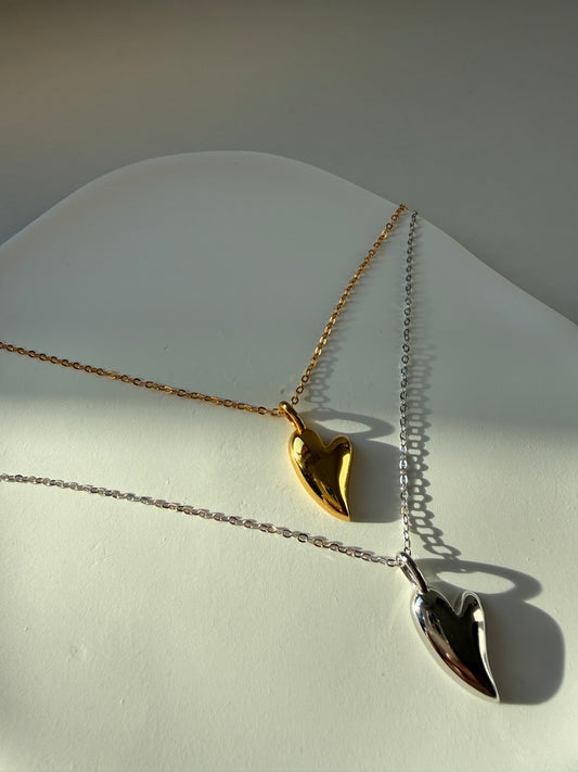 Colier cu pandativ inima mica din Argint 925