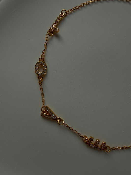 Bratara LOVE din Argint 925