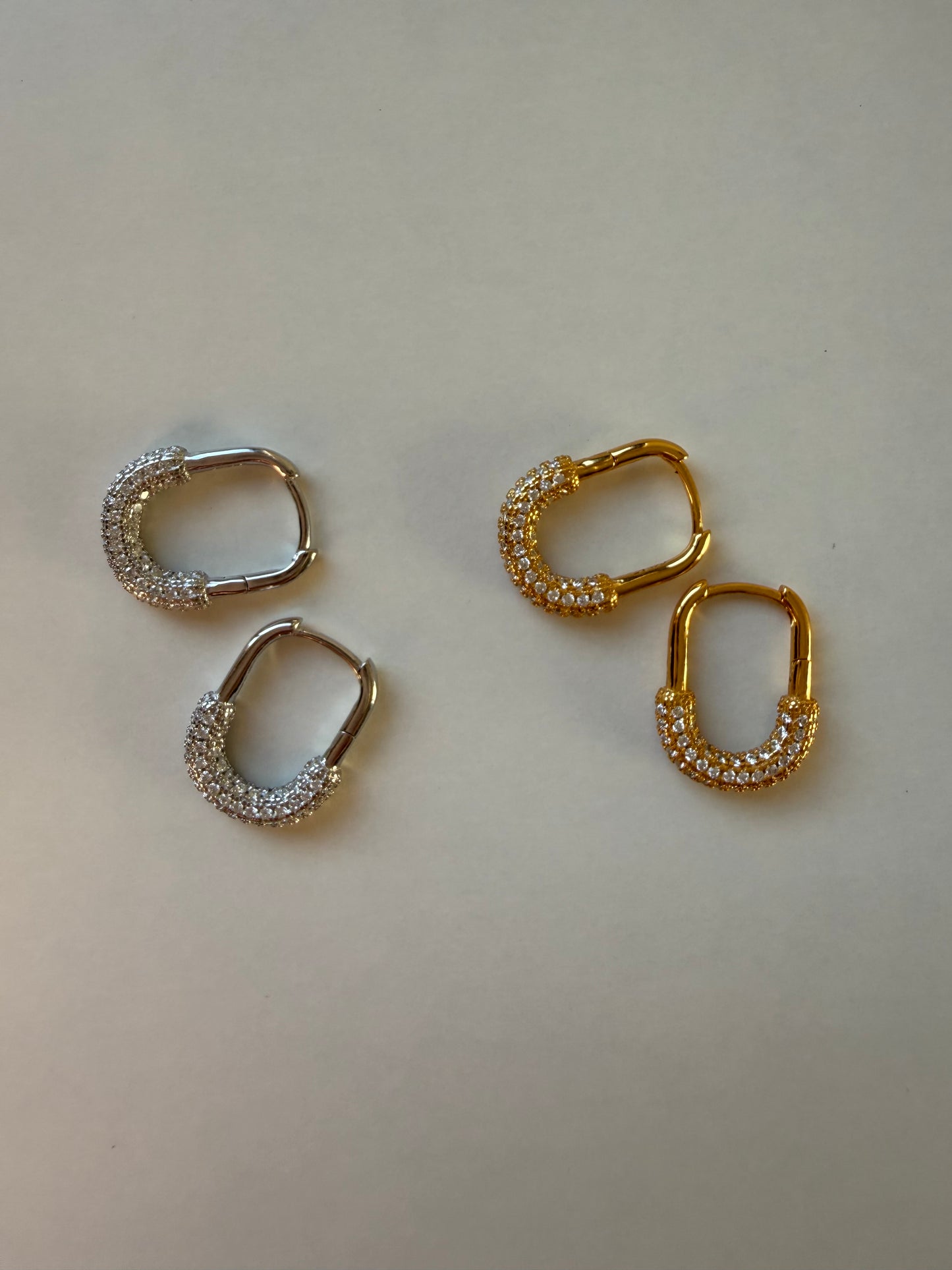 Cercei tip agrafa din Argint 925