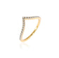 Inel V Shape din argint 925