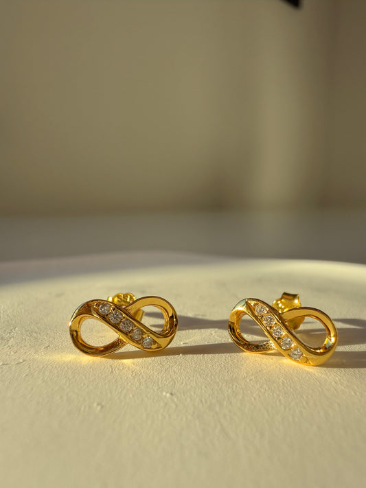 Cercei Infinit din Argint 925