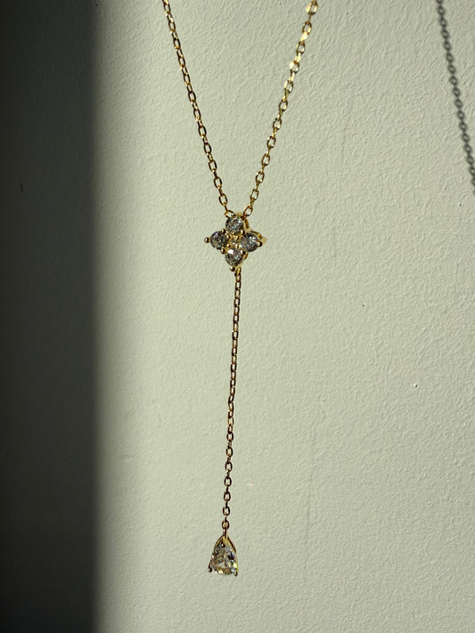 Colier Glam Drop din Argint 925